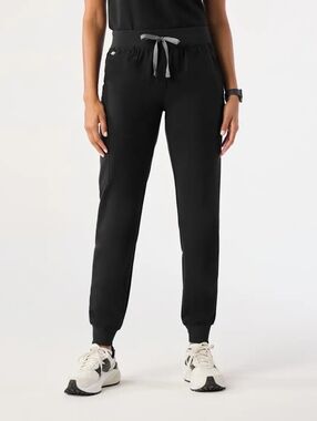 Figs Black Zamora Jogger Scrub Pants